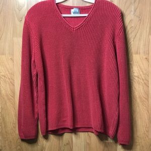 Size 3 Chico’s Long Sleeve Reddish Sweater